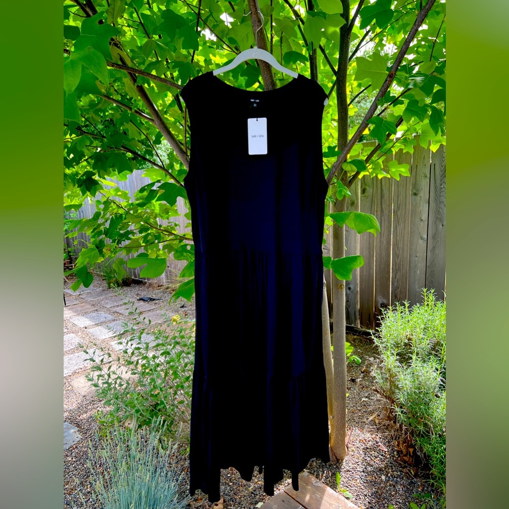 Saint and Sophia Black Dress